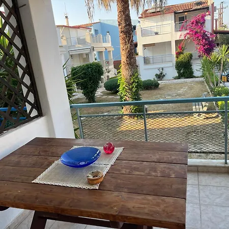 Pefkoxori Maisonette 250m From The Sea With Garden And Parking Pefkochori